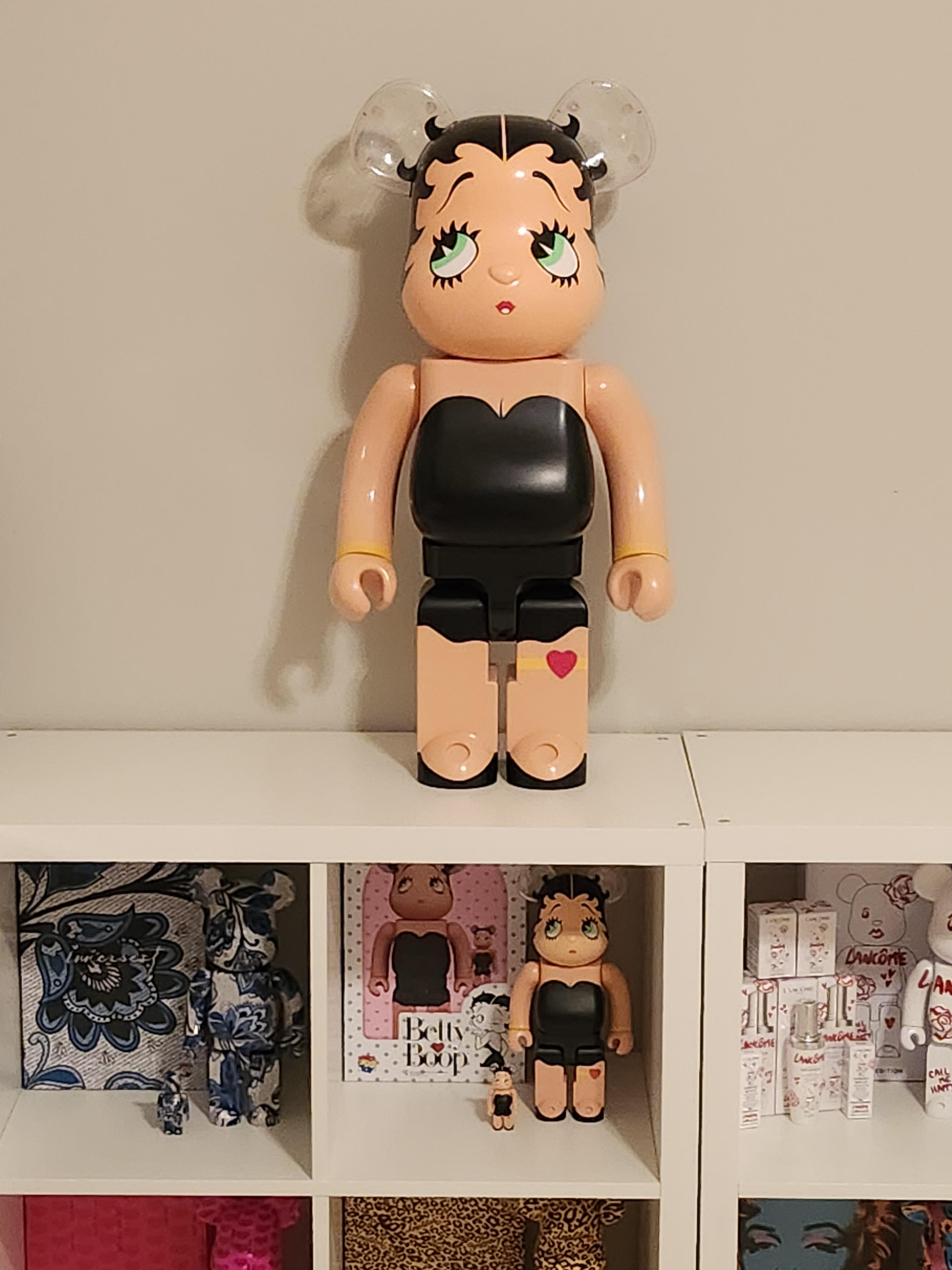 Bearbrick Betty Boop Black Version 1000 Collectible Figure by